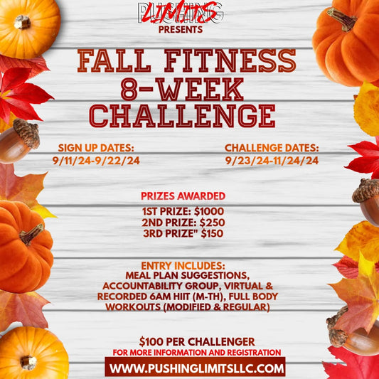 Pushing Limits 8 Week Fall Challenge