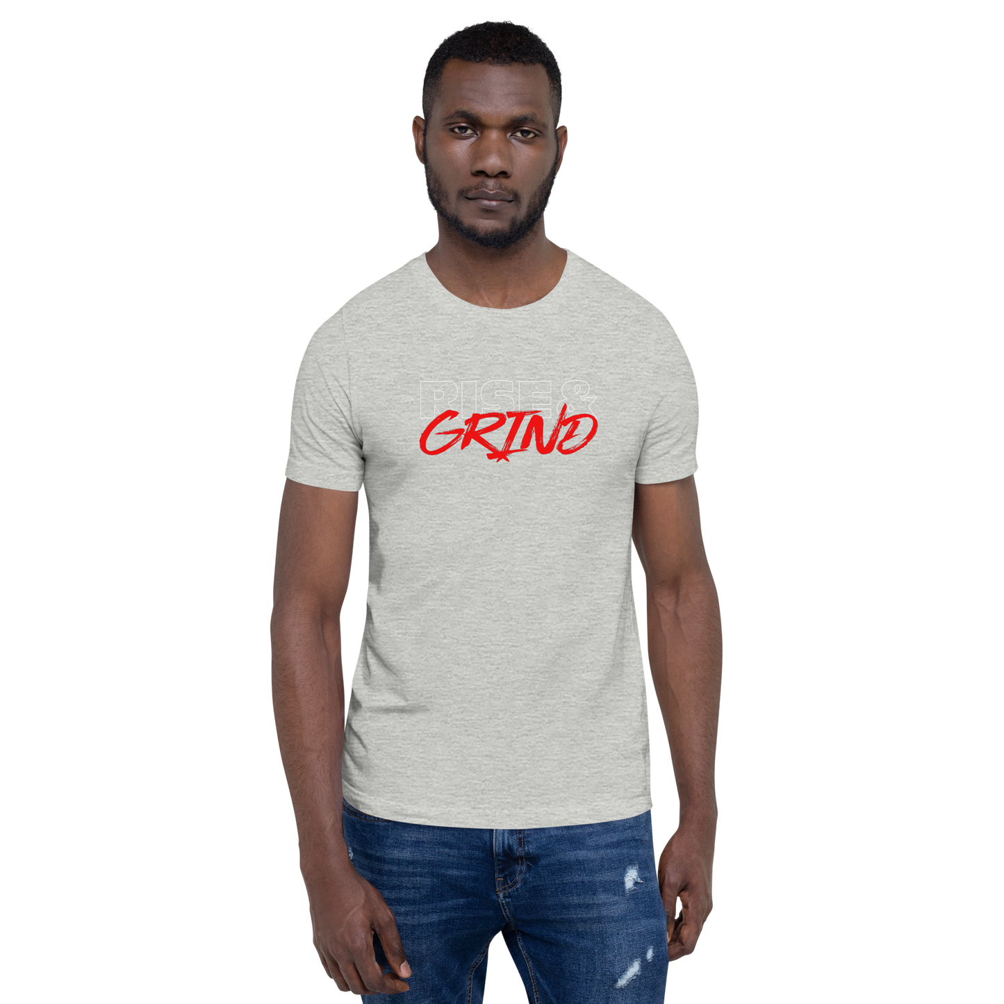 RISE AND GRIND Unisex t-shirt